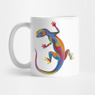 Painted Lizard Mug